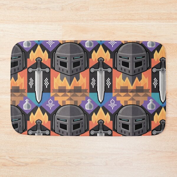 Item preview, Medieval Knight Quest Seamless Pattern Fantasy Gamer T-Shirt designed and sold by MerchlyMike.
