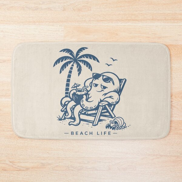 Item preview, Chill Octopus Beach Life Shirt – Relaxed Ocean Vibes Graphic Tee designed and sold by JonelCrafts.
