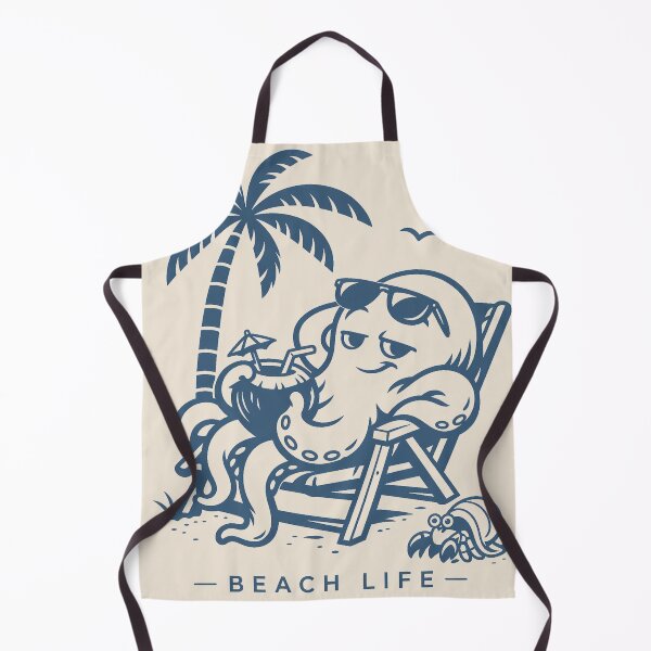 Item preview, Chill Octopus Beach Life Shirt – Relaxed Ocean Vibes Graphic Tee designed and sold by JonelCrafts.