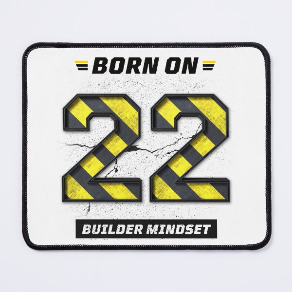 Item preview, 22nd Birthday Shirt – Builder Mindset, Born in 22, Entrepreneur Hustle Streetwear Design designed and sold by amareshdas008.