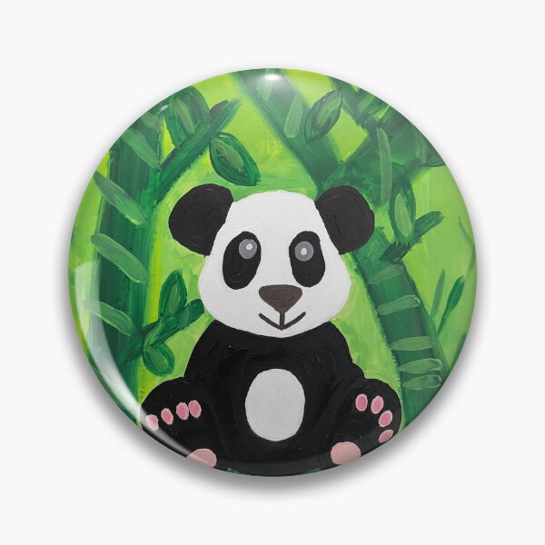 Item preview, Cute Panda Sitting In Lush Bamboo Forest designed and sold by Vermanartist.
