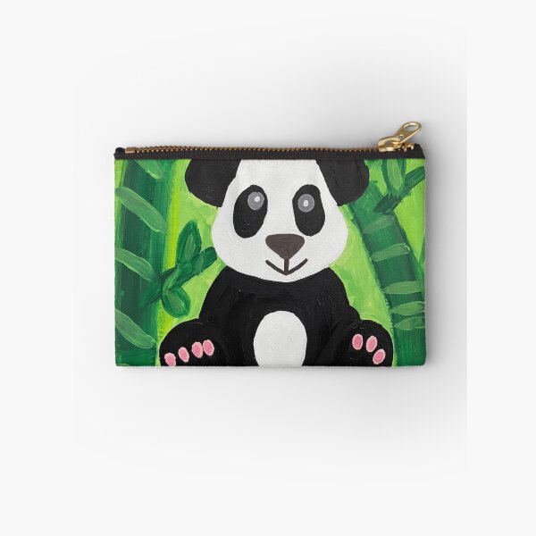 Item preview, Cute Panda Sitting In Lush Bamboo Forest designed and sold by Vermanartist.