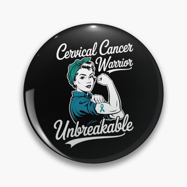 Item preview, Cervical Cancer Warrior Cervical Cancer Survivor designed and sold by Moon-Ape.