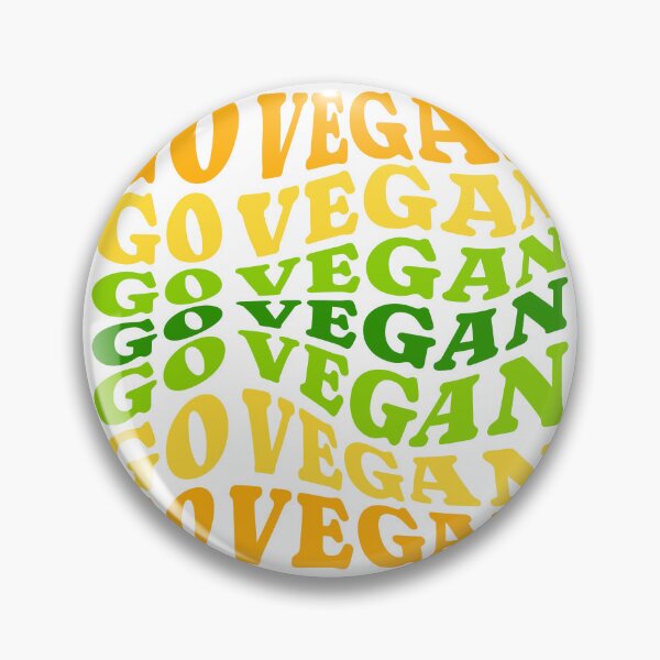 Item preview, Retro Vibes Go Vegan Propaganda designed and sold by Plant Cult.