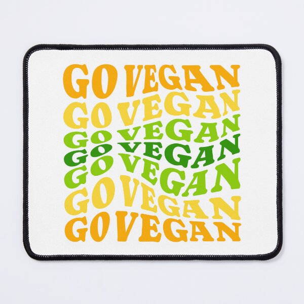 Item preview, Retro Vibes Go Vegan Propaganda designed and sold by Plant Cult.