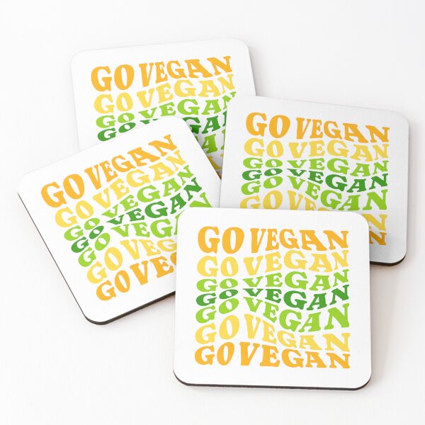 Item preview, Retro Vibes Go Vegan Propaganda designed and sold by Plant Cult.