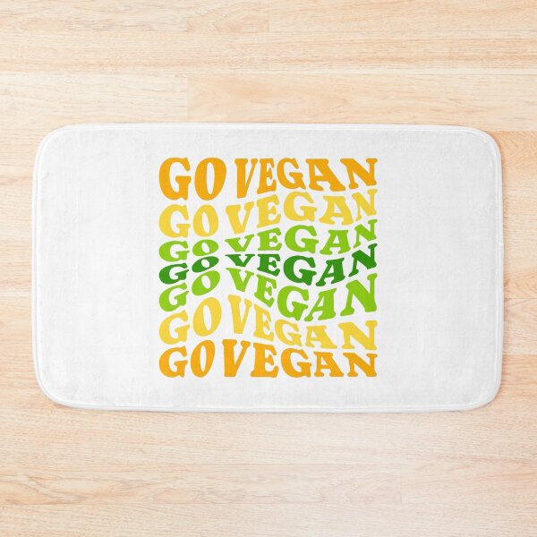 Artikelvorschau, Retro Vibes Go Vegan Propaganda entworfen und verkauft von Plant Cult.