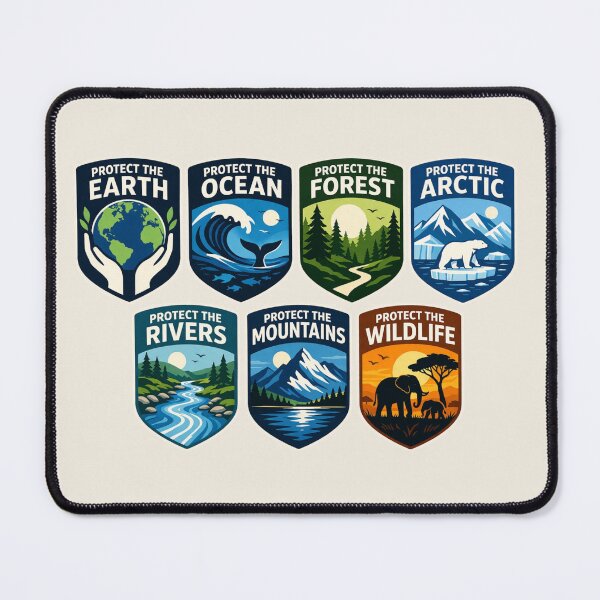 Item preview, Protect the Planet - Environment Collection designed and sold by Myra365Art.