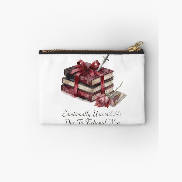 Item preview,  Emotionally Unavailable Due To Fictional Men — BookTok Romance Reader Tee designed and sold by kosimazaki.