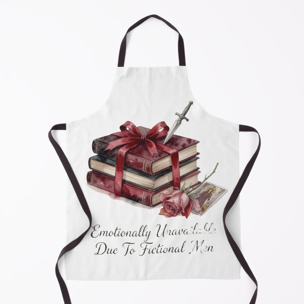 Item preview,  Emotionally Unavailable Due To Fictional Men — BookTok Romance Reader Tee designed and sold by kosimazaki.