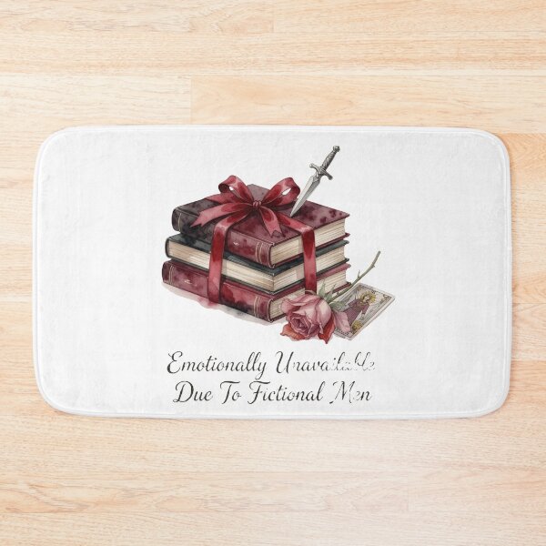 Item preview,  Emotionally Unavailable Due To Fictional Men — BookTok Romance Reader Tee designed and sold by kosimazaki.