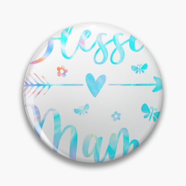 Item preview, Blessed Mama Cute Mom Butterfly Flower Mother's Day T-Shirt designed and sold by KTY-NUSS.