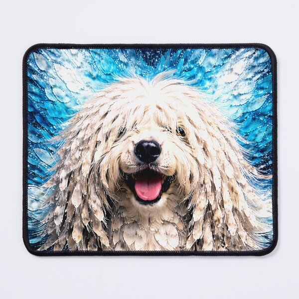 Item preview, Puli Color Explosion Dog Art designed and sold by Vista Atelier.