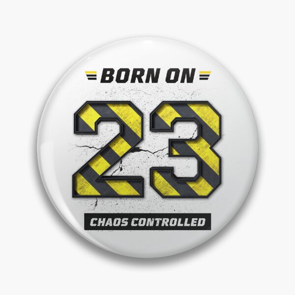 Item preview, 23rd Birthday Shirt – Chaos Controlled, Born in 23, Controlled Mindset Grunge Streetwear Design designed and sold by amareshdas008.