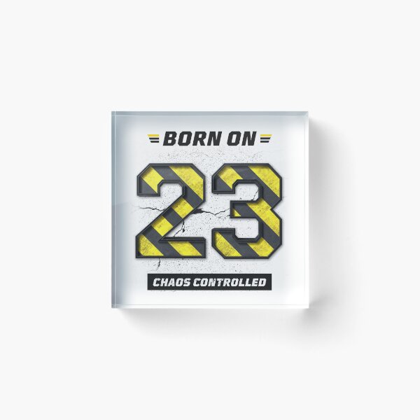 Item preview, 23rd Birthday Shirt – Chaos Controlled, Born in 23, Controlled Mindset Grunge Streetwear Design designed and sold by amareshdas008.