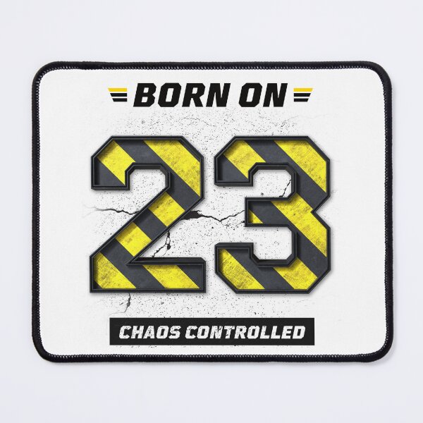 Item preview, 23rd Birthday Shirt – Chaos Controlled, Born in 23, Controlled Mindset Grunge Streetwear Design designed and sold by amareshdas008.