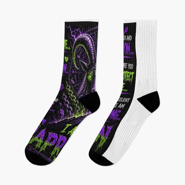Item preview, I Am A Capricorn – Dark Zodiac Power Aesthetic | Purple & Toxic Green Gothic Design designed and sold by BulletKitty82.