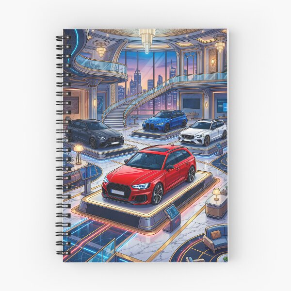 Item preview, Modern high performance sports wagon collection display designed and sold by RevUpDesign.
