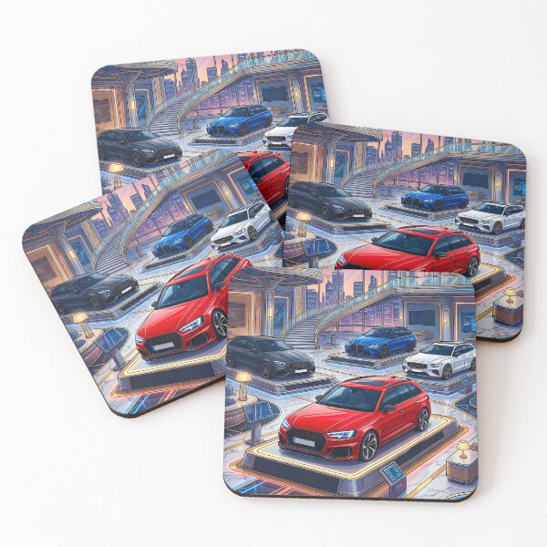 Item preview, Modern high performance sports wagon collection display designed and sold by RevUpDesign.