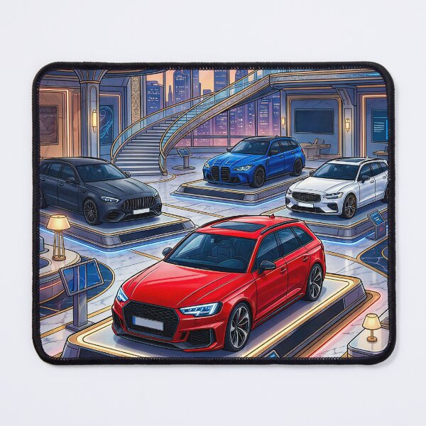 Item preview, Modern high performance sports wagon collection display designed and sold by RevUpDesign.