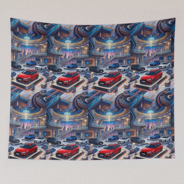 Item preview, Modern high performance sports wagon collection display designed and sold by RevUpDesign.