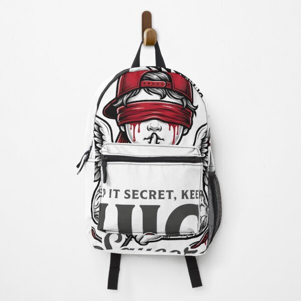 Item preview, Keep It Secret Keep It Juicy - Edgy Tattooed Angel Streetwear designed and sold by P2P-paotopao.