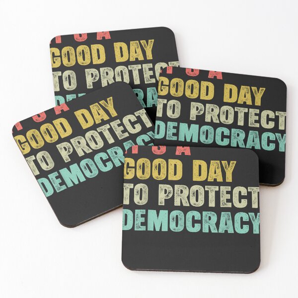 Item preview, Good Day To Protect Democracy Vintage Style Design designed and sold by david19usa.