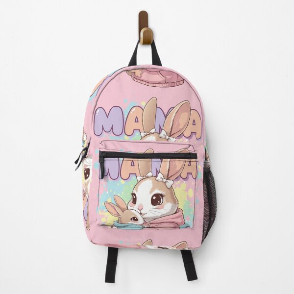 Item preview, Cute Mama Rabbit Hugging Baby Bunny Illustration designed and sold by Ahmed-khafagy.