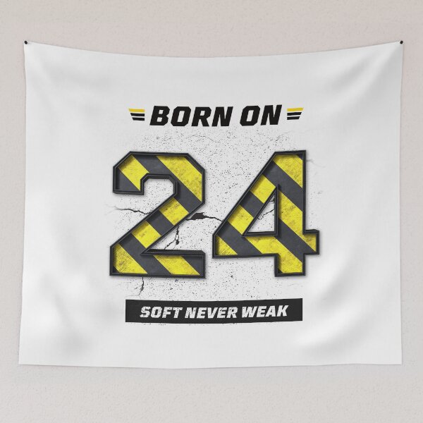 Item preview, 24th Birthday Shirt – Soft Never Weak, Strong Mindset Streetwear, Born in 2000 Graphic Tee designed and sold by amareshdas008.