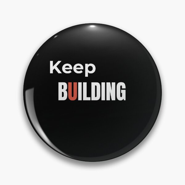 Item preview, Keep Building T-Shirt | Growth Mindset Motivation Design designed and sold by Pure Focus.
