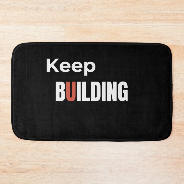 Item preview, Keep Building T-Shirt | Growth Mindset Motivation Design designed and sold by Pure Focus.