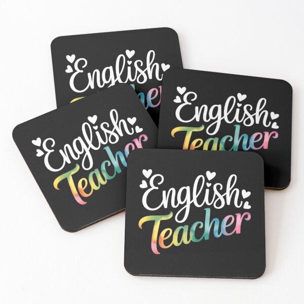 Item preview, English Teacher Cute Floral Teacher's Day designed and sold by Moon-Ape.