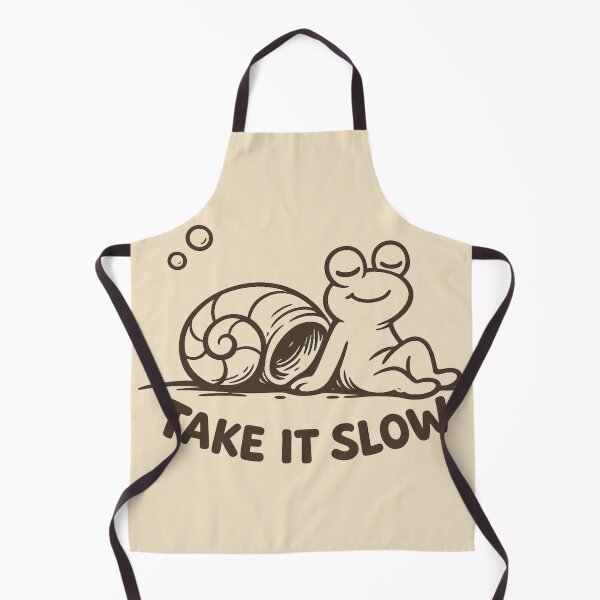 Item preview, Take It Slow Snail – Cute Minimalist Aesthetic Relaxing Animal Design designed and sold by JonelCrafts.