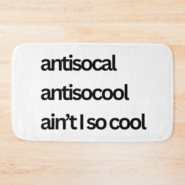 Item preview, Aintisocial -> aint I so cool.  designed and sold by ammecreates553.