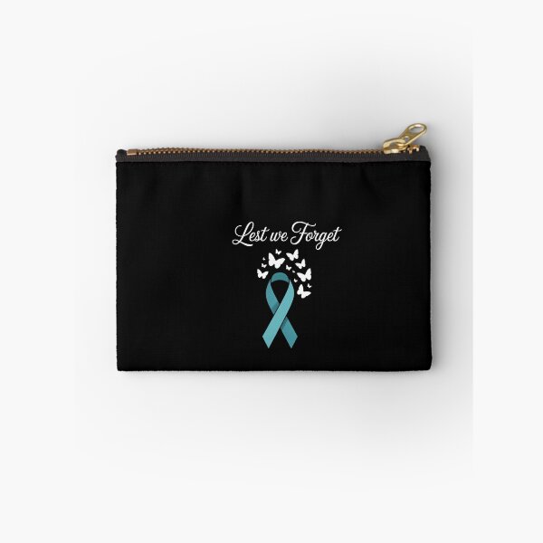 Item preview, Cervical Cancer White Ribbon Awareness Butterfly Remembrance designed and sold by Moon-Ape.