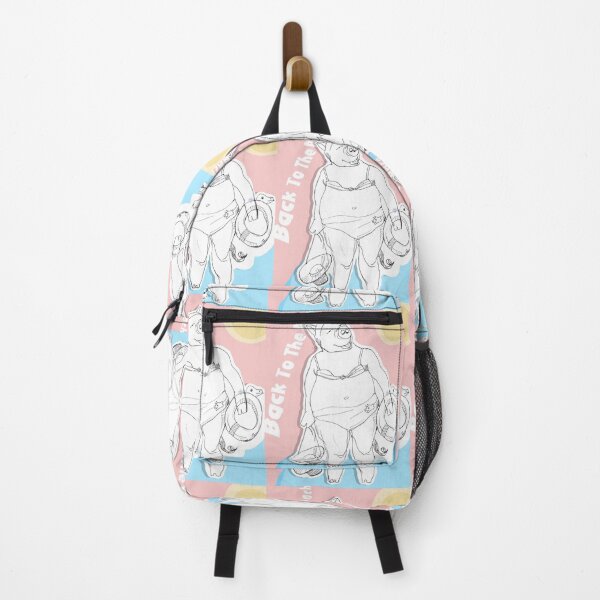 Item preview, Pig Babe - Back To The Beach (drawing by ACCI) designed and sold by VanyssaGraphics.