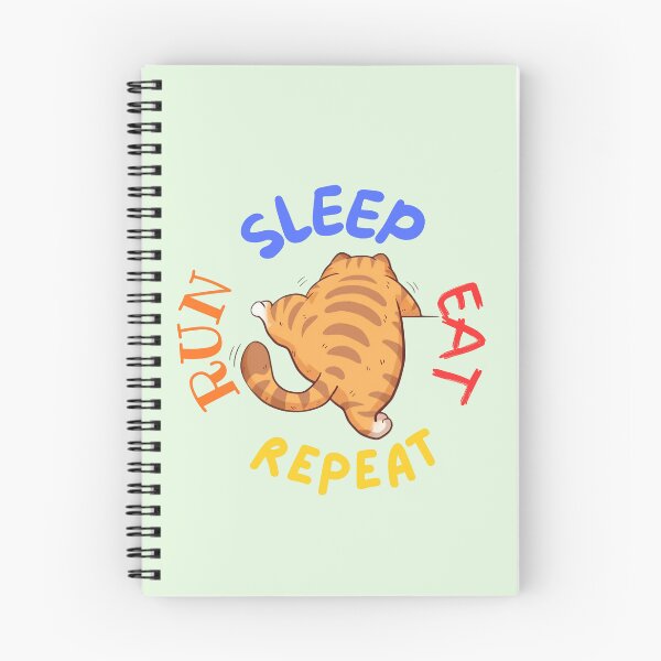 Item preview, Run Sleep Eat Repeat designed and sold by BhadzCheetah.