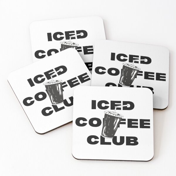 Item preview, iced coffee club designed and sold by ammecreates553.