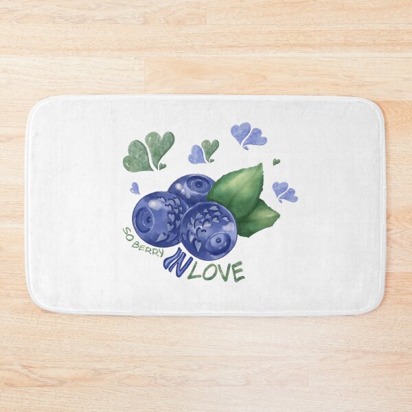 Item preview, Blueberry watercolor cute design  designed and sold by lunara-4.