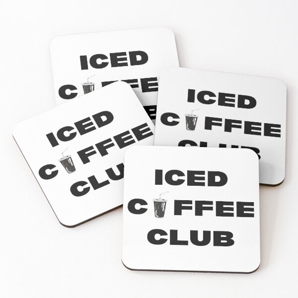 Item preview, iced coffee club designed and sold by ammecreates553.