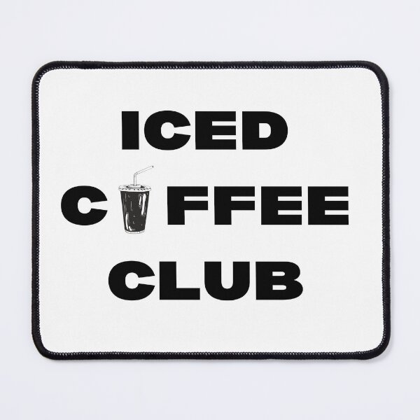 Item preview, iced coffee club designed and sold by ammecreates553.