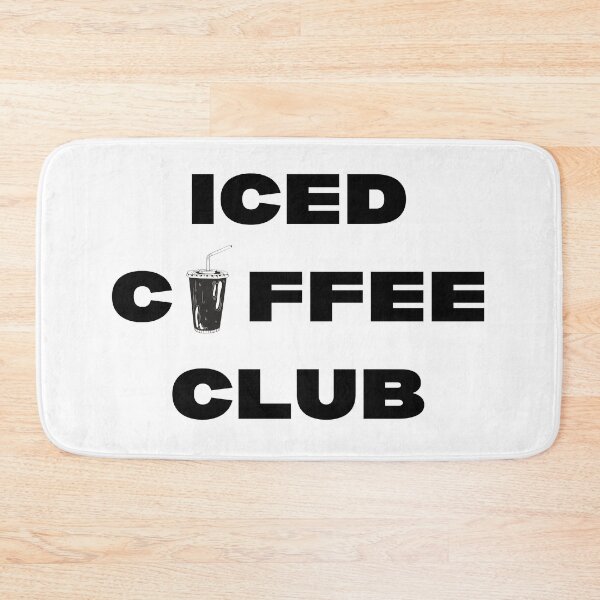 Item preview, iced coffee club designed and sold by ammecreates553.