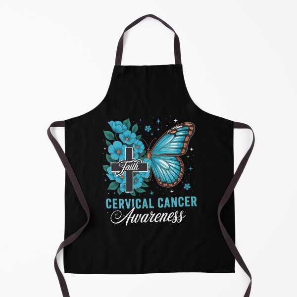 Item preview, Faith Butterfly Teal Ribbon Cervical Cancer Awareness designed and sold by papertaless.