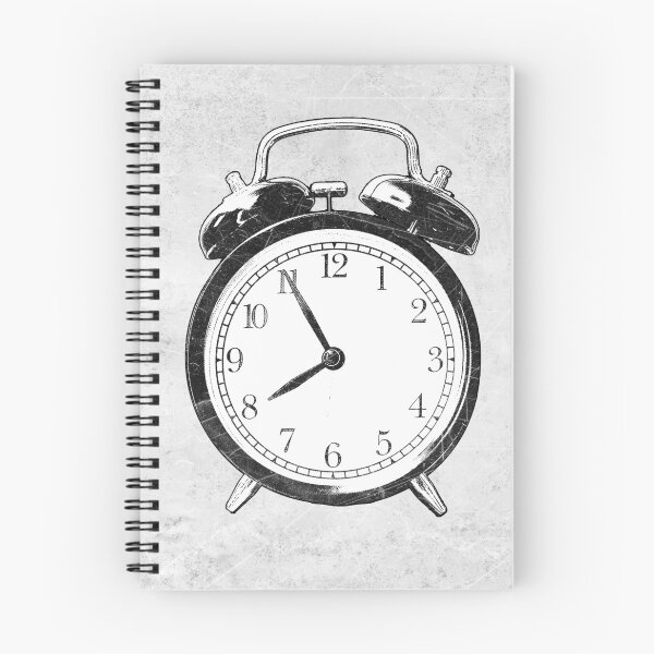 Item preview, Vintage Alarm Clock: Retro Dark Aesthetic Time Horror designed and sold by Ghoul Enterprises.