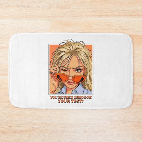 Item preview, Funny Student Test Meme – “You Rushed Through Your Test?” Sassy Attitude Illustration designed and sold by artworkathome.