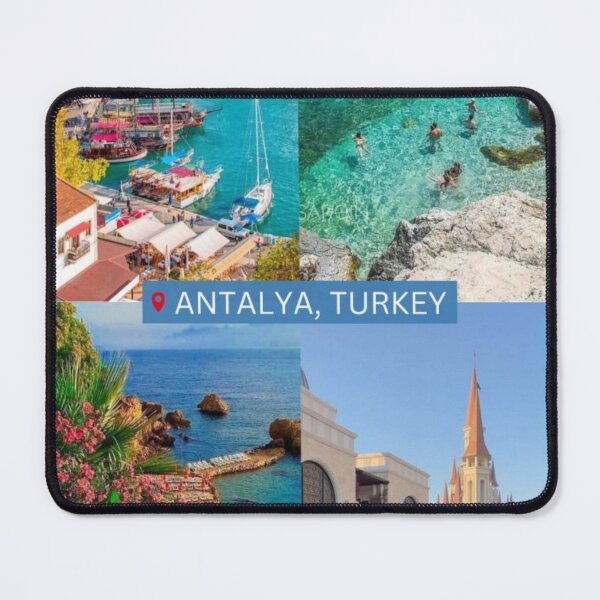 Item preview, Antalya Turkey Scenic Collage Travel Photography designed and sold by MyTutina.
