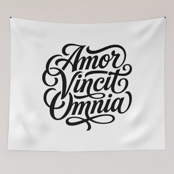 Item preview, Amor Vincit Omnia Roman Latin Student designed and sold by AntiqueImages.