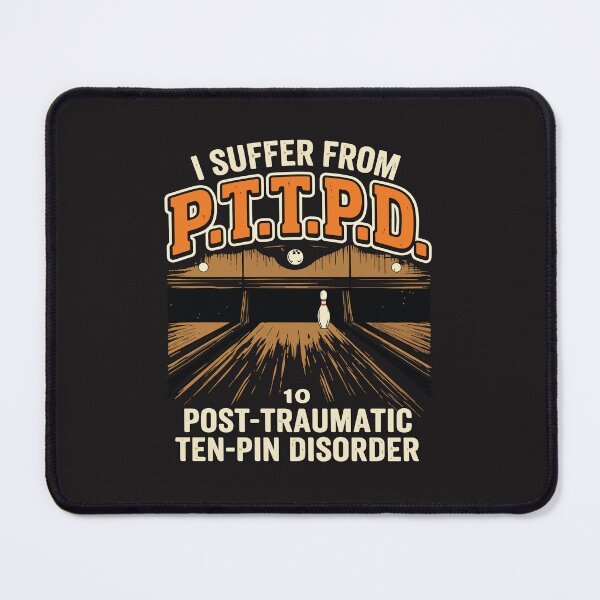 Item preview, PTTPD Funny Bowling Ten Pin Disorder Bowler Humor League Joke designed and sold by kiralynstration.