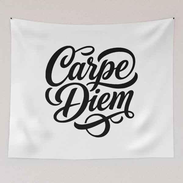 Item preview, Carpe Diem Seize The Day Latin Language designed and sold by AntiqueImages.
