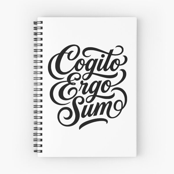 Item preview, Cogito Ergo Sum Latin Philosopher Thinker Quote designed and sold by AntiqueImages.